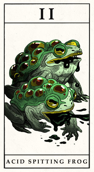 Acid Spitting Frog